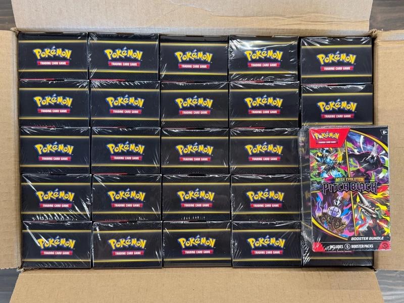 Pokemon Pitch Black (ME05) Booster Bundle Factory Sealed Case!: Pokemon Pitch Black (ME05) Booster Bundle Factory Sealed Case!