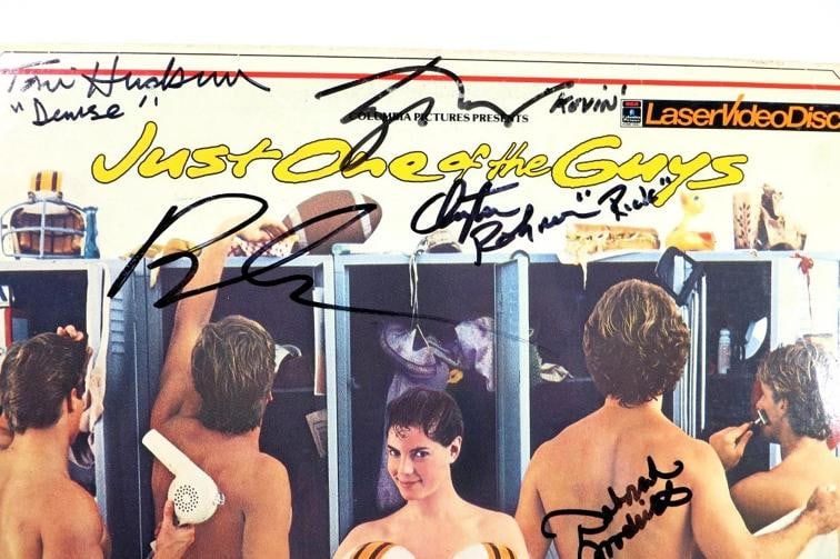 Just One of the Guys Signed Cast Autograph Laserdisc Cover 13 Sigs Zabka BAS LOA - 2