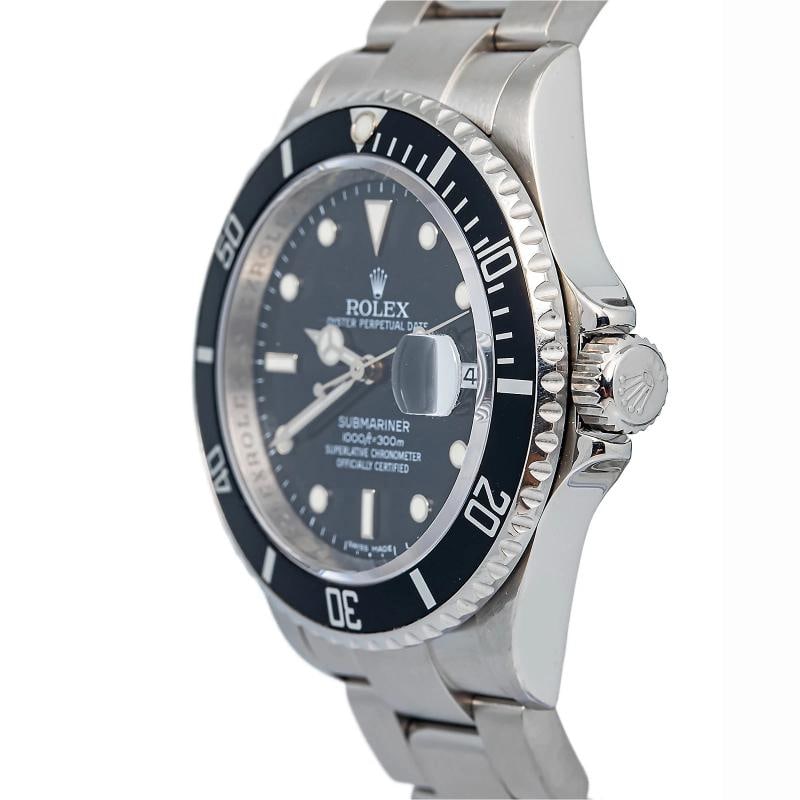 Rolex Submariner Date 16610 Oyster 2007 Card Auto Black Dial Men's Watch 40MM - 3
