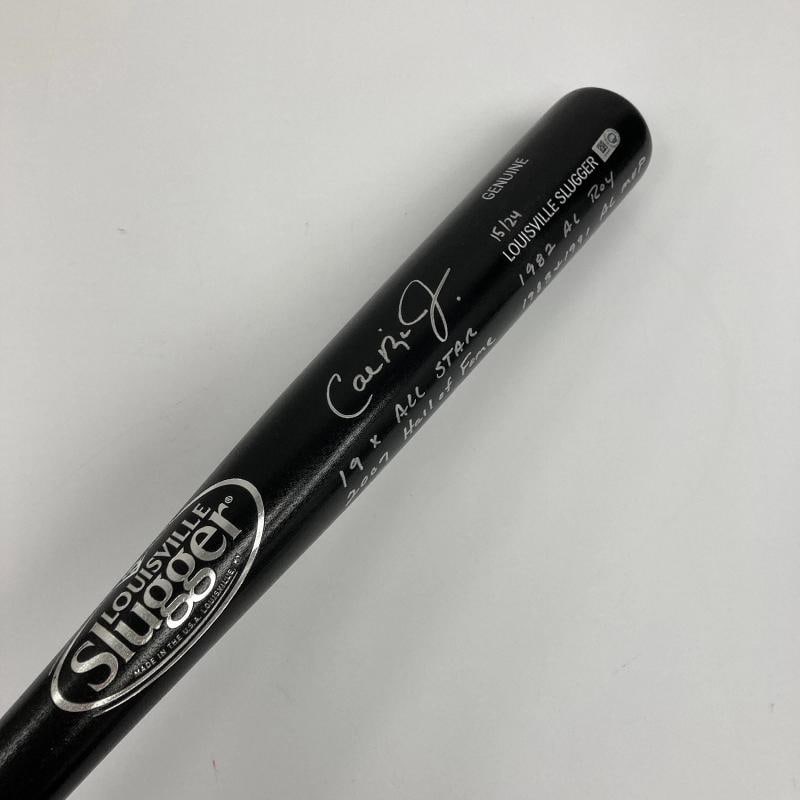 Cal Ripken Jr. Signed Heavily Inscribed STATS Baseball Bat MLB & Fanatics Holo - 4
