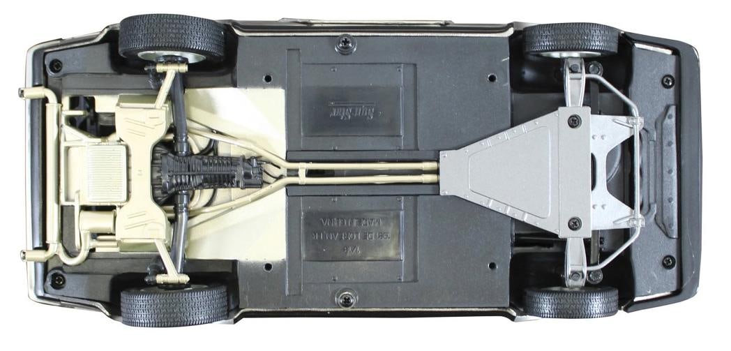 Michael J. Fox Back To The Future Signed 1:18 Die Cast DeLorean BAS - 9