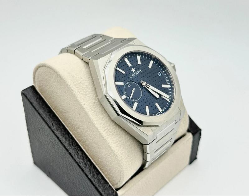 Zenith Defy Skyline 03.9300.3620/51.I001 41mm Blue Dial Steel Box Paper - 3