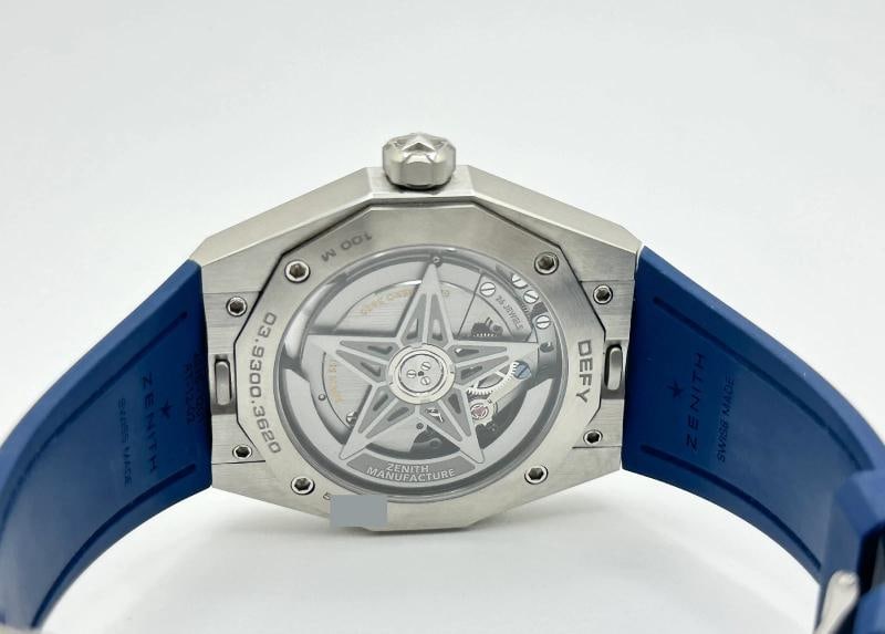 Zenith Defy Skyline 03.9300.3620/51.I001 41mm Blue Dial Steel Box Paper - 7
