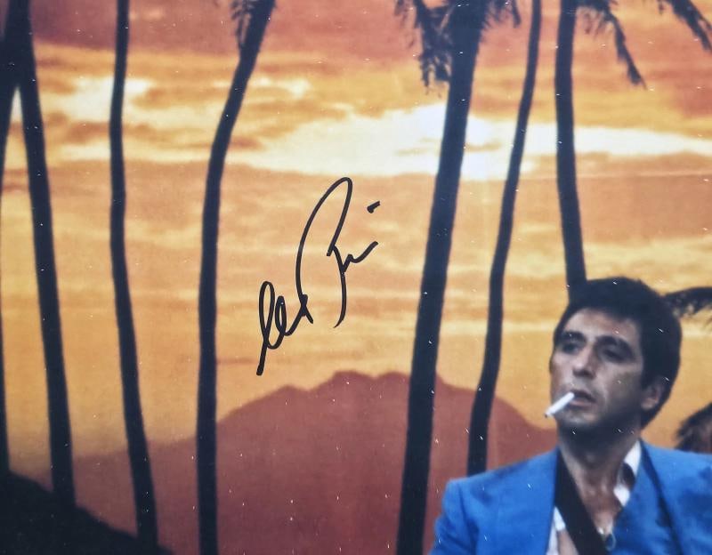 Al Pacino Signed Framed 16x20 Photo Scarface Beckett BAS QR - 3