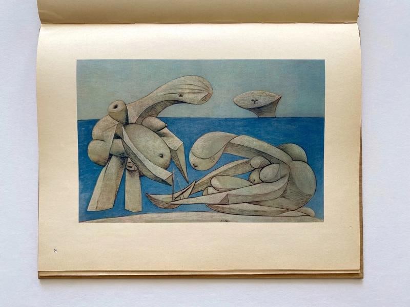 PABLO PICASSO RARE 1946 1ST ED FINE ART LITHOGRAPH PRINT FRENCH MODERN ART BOOK - 12