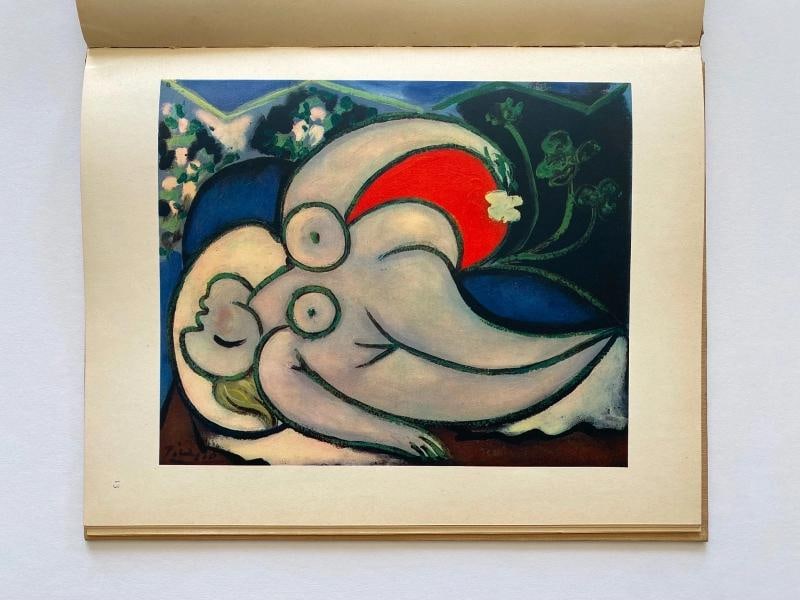 PABLO PICASSO RARE 1946 1ST ED FINE ART LITHOGRAPH PRINT FRENCH MODERN ART BOOK - 9