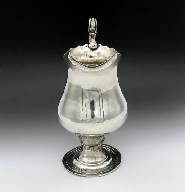 Elegant American Silver Creamer c1770 No Mono - 2
