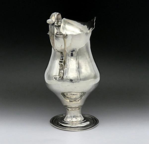 Elegant American Silver Creamer c1770 No Mono - 3
