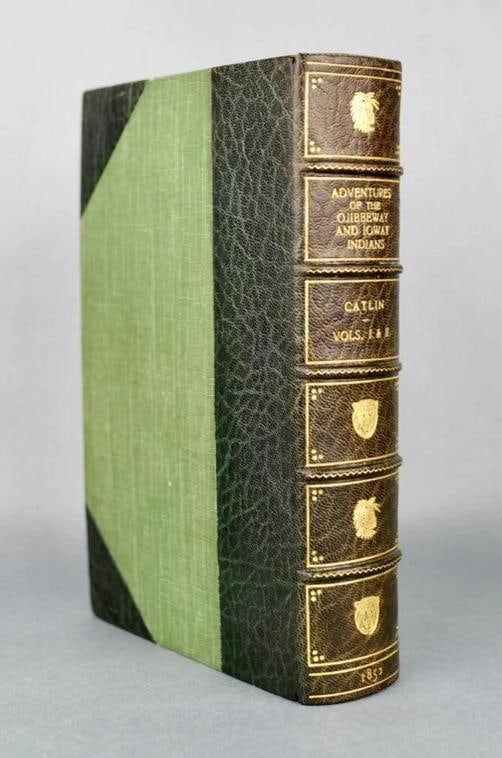 George Catlin / Adventures of Ojibbeway and Ioway Indians 1852 - 4
