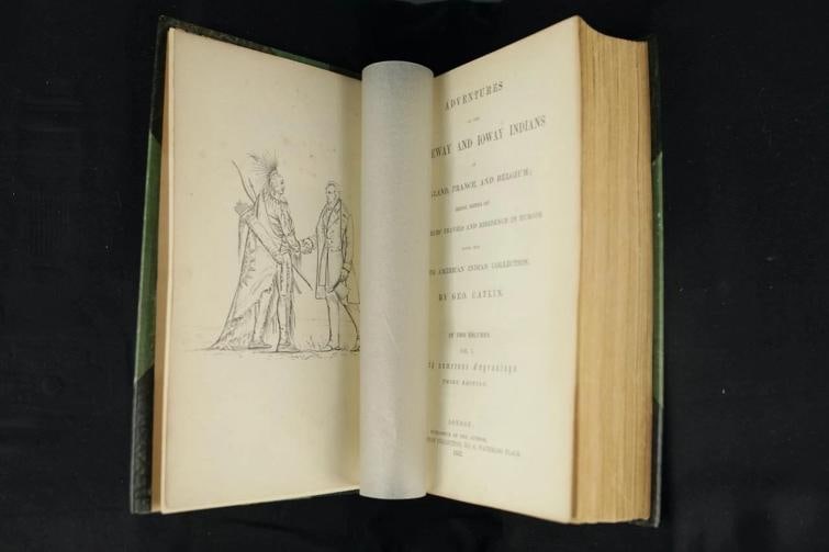 George Catlin / Adventures of Ojibbeway and Ioway Indians 1852 - 8
