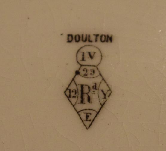 Royal Doulton Aesthetic Movement Tea Set with Tray - 12