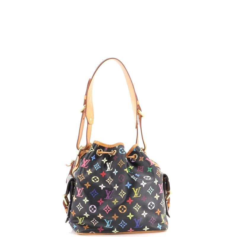 Louis Vuitton Petit Noe Handbag Monogram Multicolor - 3