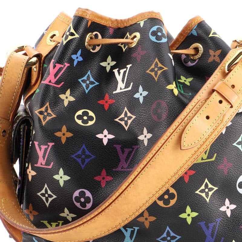 Louis Vuitton Petit Noe Handbag Monogram Multicolor - 4