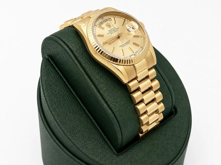 Rolex Day Date President 118238 36mm Champagne Dial 18k Yellow Gold - 7