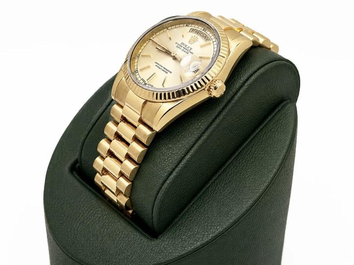 Rolex Day Date President 118238 36mm Champagne Dial 18k Yellow Gold - 8