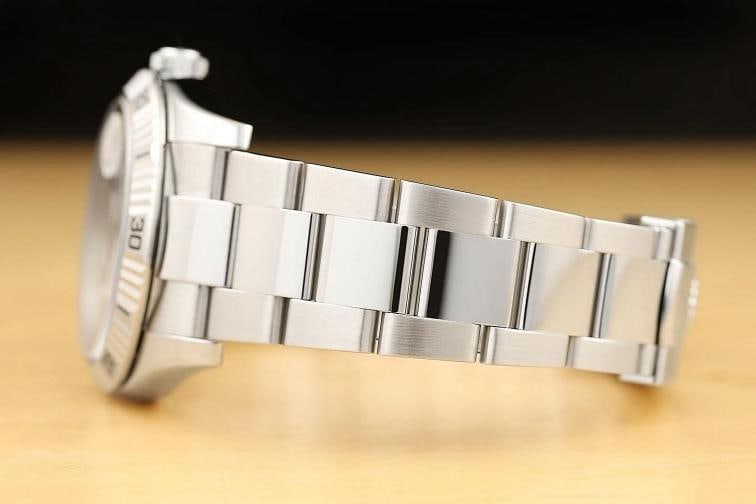 2005 PAPER ROLEX DATEJUST 116264 WHITE TURN-O-GRAPH 18K GOLD STEEL OYSTER WATCH - 5