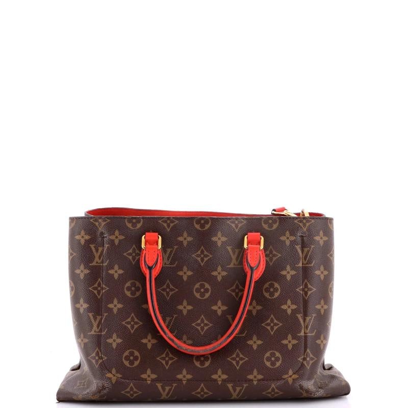 Louis Vuitton Flower Tote Monogram Canvas with Leather - 3