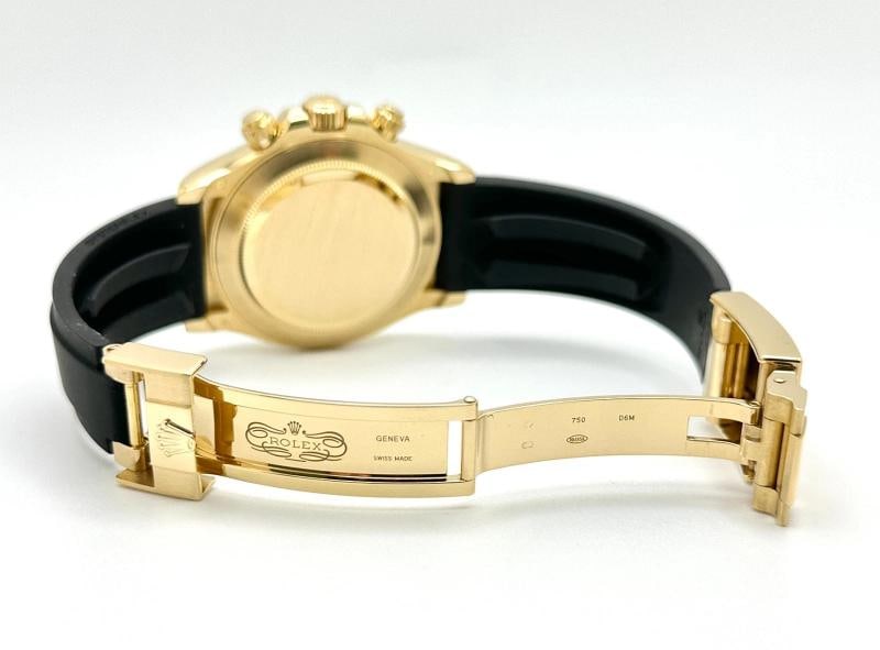 Rolex Daytona Pikachu 116518LN 18k Yellow Gold Oysterflex Box 2025 Service Card - 6