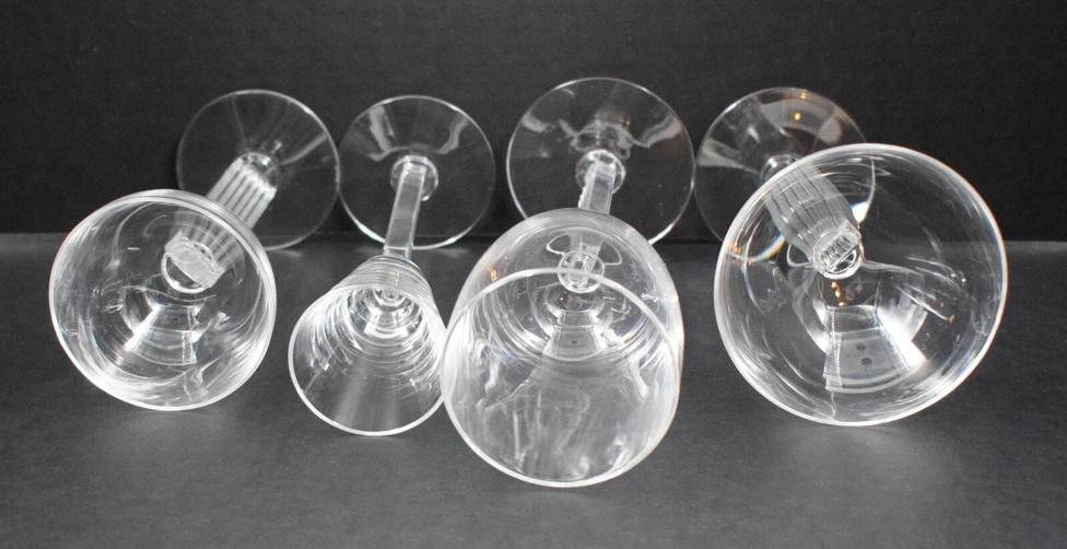 Rare Libbey Embassy 4 Pc Set Glasses, Designed by Walter Dorwin Teague - 8