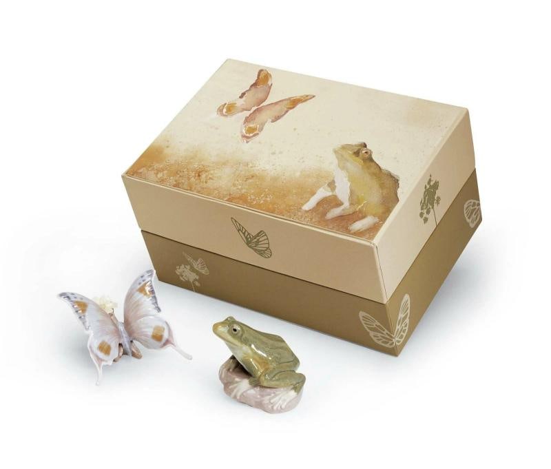 NEW LLADRO SUMMER POND FROG & BUTTERFLY SET #7801 BRAND NIB RARE ANIMAL: Condition: New: A brand-new, unused, unopened, undamaged item in its original packaging (where packaging is ... Read moreabout the conditionNew: A brand-new, unused, unopened, undamaged item in its