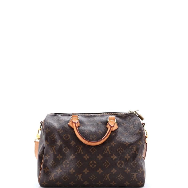 Louis Vuitton Speedy Bandouliere Bag Monogram Canvas 30 - 3