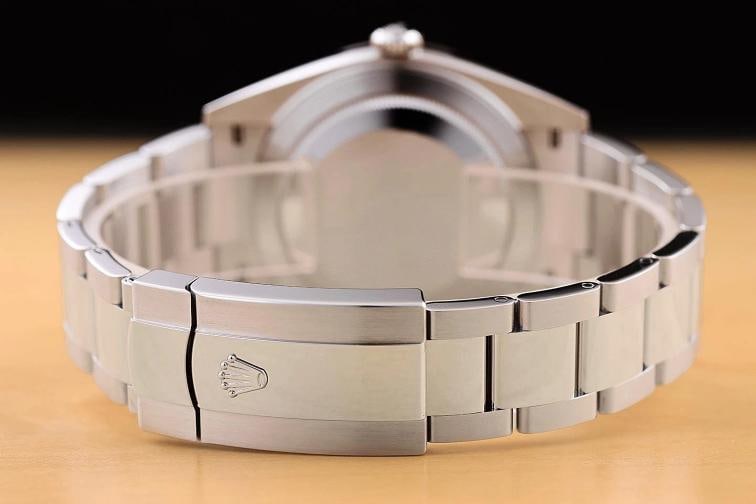 2024 CARD ROLEX DATEJUST 41 126334 SILVER DIAL 18K GOLD STEEL OYSTER WATCH - 7