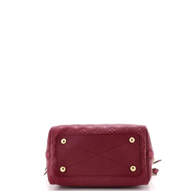 Louis Vuitton Speedy Bandouliere Bag Monogram Empreinte Leather 25 - 4