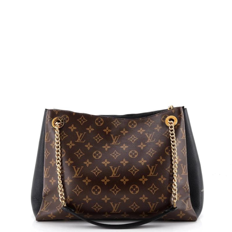 Louis Vuitton Surene Handbag Monogram Canvas with Leather MM - 3