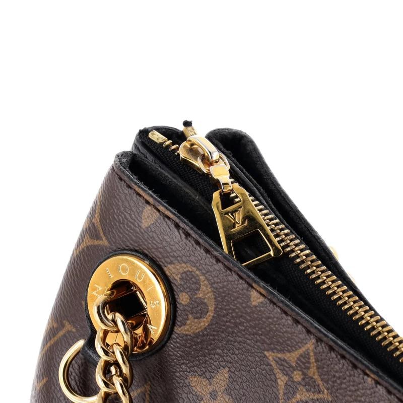 Louis Vuitton Surene Handbag Monogram Canvas with Leather MM - 6