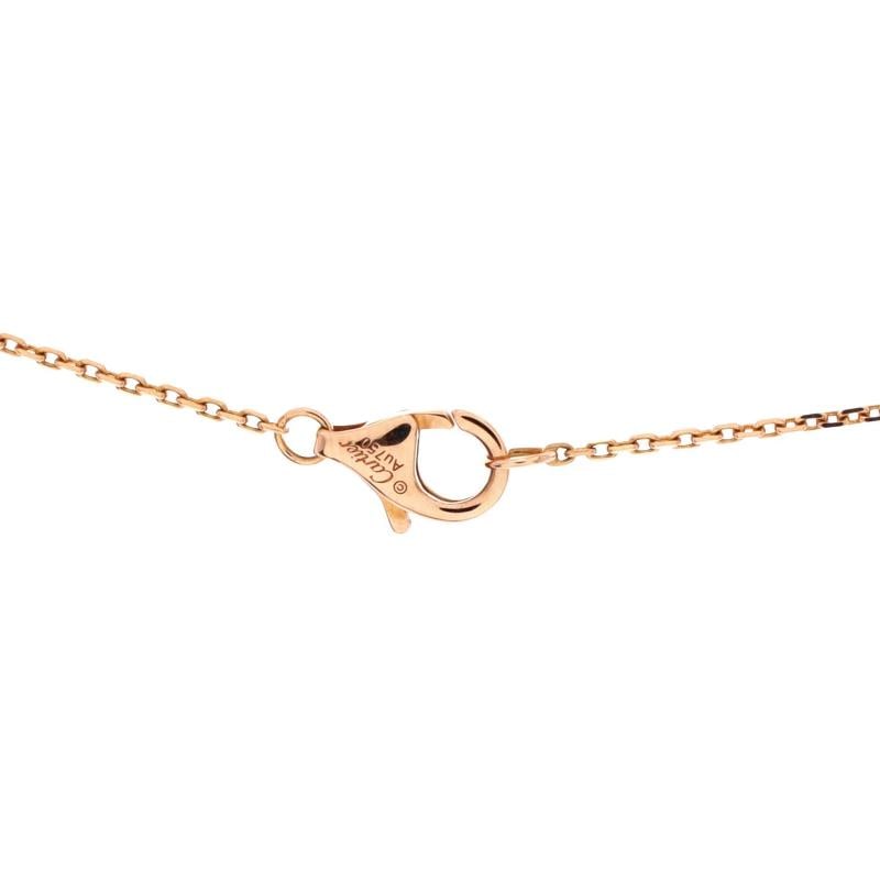 Cartier Amulette de Cartier Pendant Necklace 18K Rose Gold with Pink Opal - 3