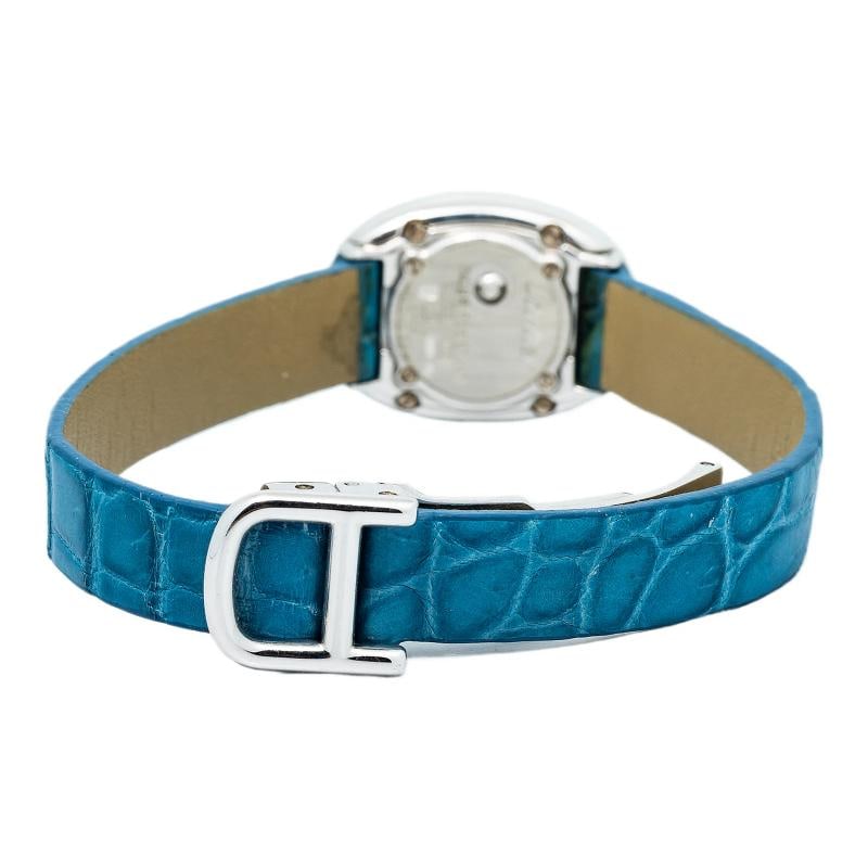 Cartier Baignoire 2369 WB511631 18k White Gold Factory Diamond Dial Women's 18mm - 5