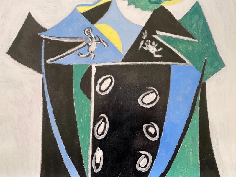 PABLO PICASSO LITHOGRAPH PRINT FRENCH MUSEUM POSTER PORTRAIT NUSCH ELUARD 1937 - 6