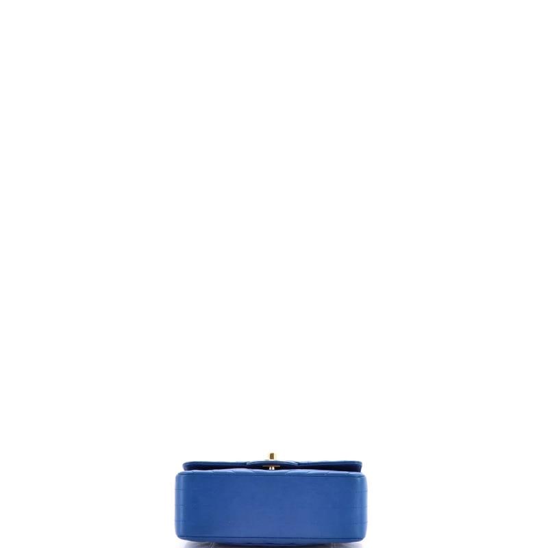 Chanel Classic Single Flap Bag Chevron Lambskin Mini - 4