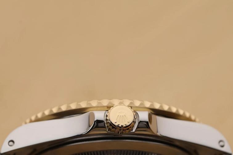 2007 CARD ROLEX GMT MASTER II 40MM 16713 SERTI RUBY DIAMOND 18K GOLD STEEL WATCH - 10