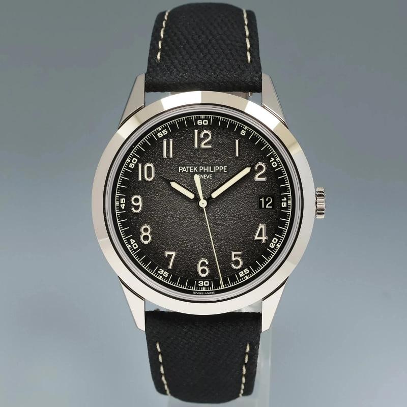 2023 PAPERS MINT Patek Philippe 5226G 40mm White Gold Black Dial Leather Watch - 2