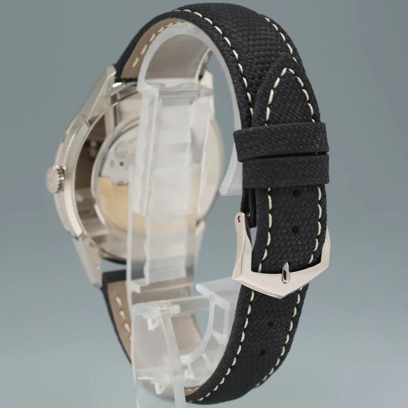 2023 PAPERS MINT Patek Philippe 5226G 40mm White Gold Black Dial Leather Watch - 4
