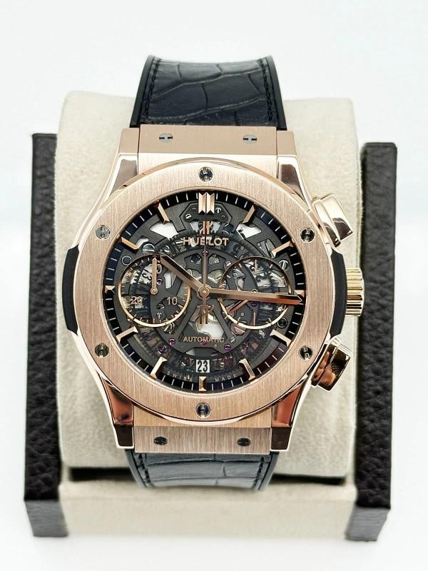 Hublot 525.OX.0180.LR Classic Fusion Aerofusion Chronograph 45mm 18K Rose Gold - 2
