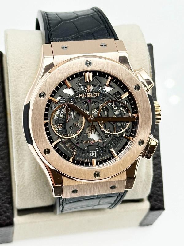 Hublot 525.OX.0180.LR Classic Fusion Aerofusion Chronograph 45mm 18K Rose Gold - 4