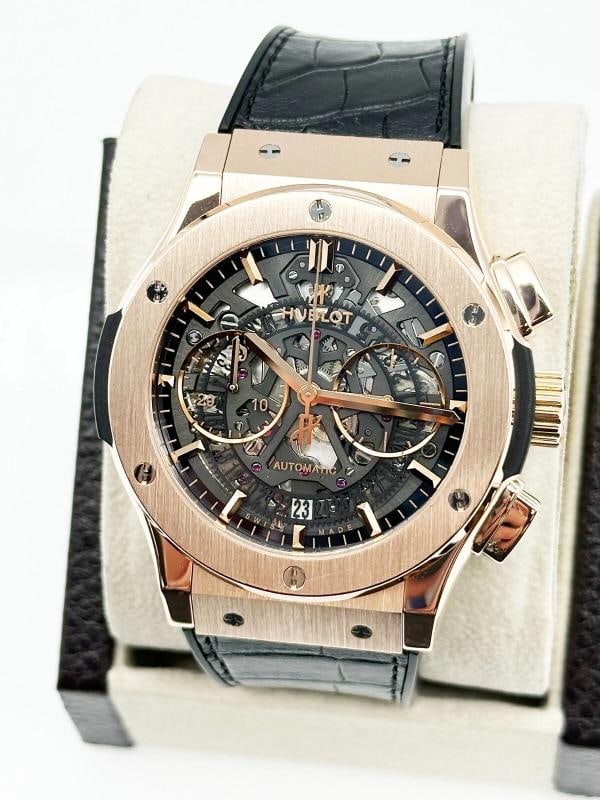 Hublot 525.OX.0180.LR Classic Fusion Aerofusion Chronograph 45mm 18K Rose Gold - 5