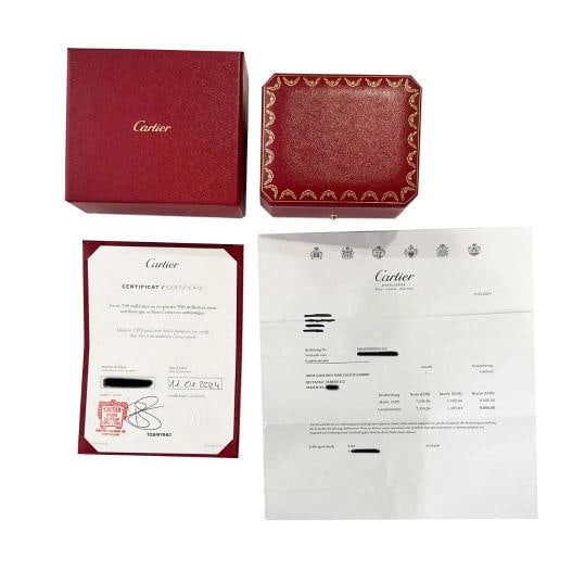 Cartier Rose Gold Diamond Large Model Juste Un Clou Hoop Earrings - 4