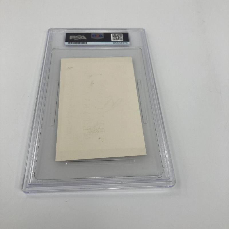 Prime Minister Benjamin Netanyahu Signed Card Auto Israel PSA DNA Certified - 4