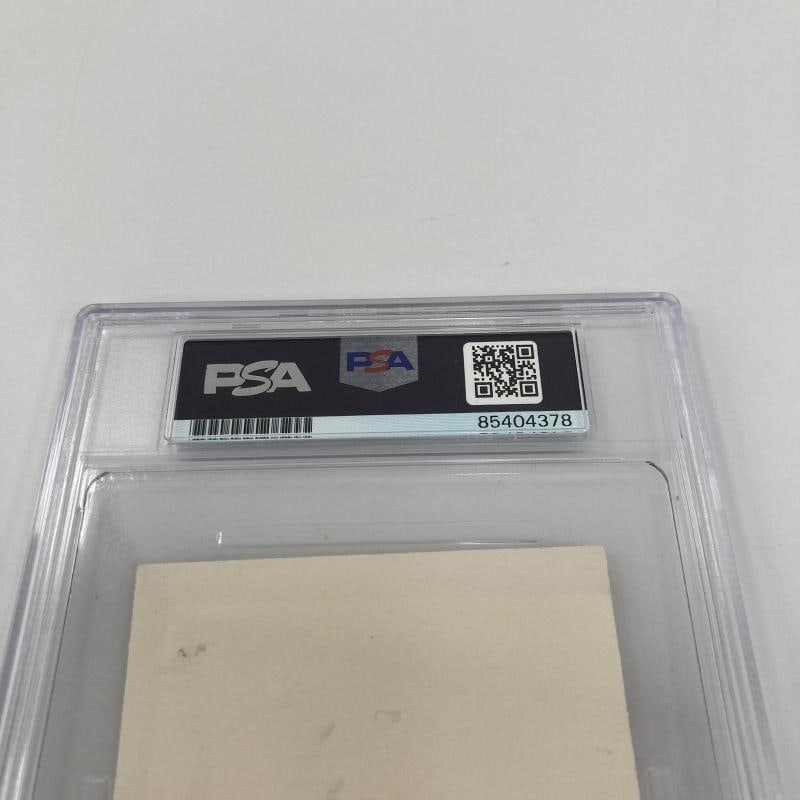 Prime Minister Benjamin Netanyahu Signed Card Auto Israel PSA DNA Certified - 5