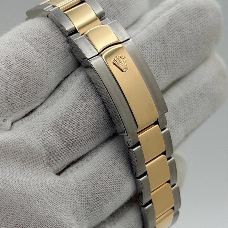 2021 Rolex Datejust 41 126303 Black Dial 18K Yellow Gold Steel Box Papers - 3