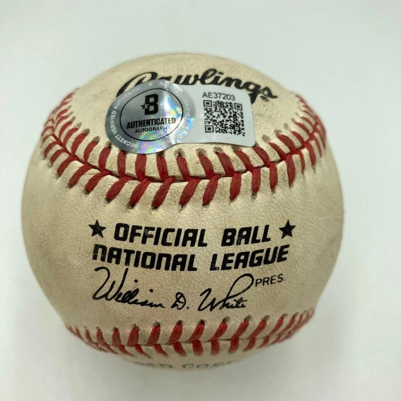 Sandy Koufax Signed Official National League Baseball Beckett COA - 2