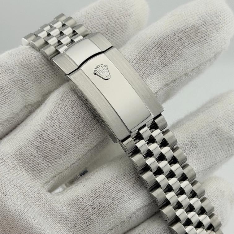 Rolex Datejust 41 126334 41mm Silver Dial 18k White Gold Steel Jubilee Box Paper - 8