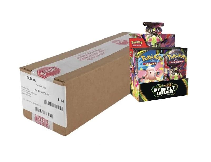 SEALED CASE! 6x Booster Box Perfect Order ME03 Pokemon TCG: Condition: New/Factory Sealed: A brand-new, unused, unopened, undamaged item (including handmade items). See ... Read moreabout the conditionNew/Factory Sealed: A brand-new, unused, unopened, undamage