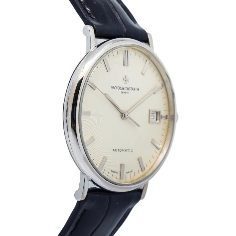 Vacheron Constantin Patrimony 42002 18k White Gold 2005 Papers Silver Dial 35mm - 4