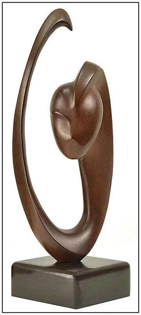 Georges Charpentier Bronze Sculpture Signed Female Figurative Full Round Artwork - 2