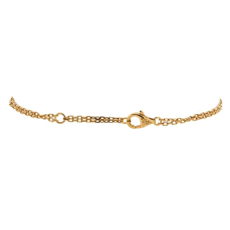 Cartier 2 Diamonds Love Bracelet 18K Yellow Gold with Diamonds - 4