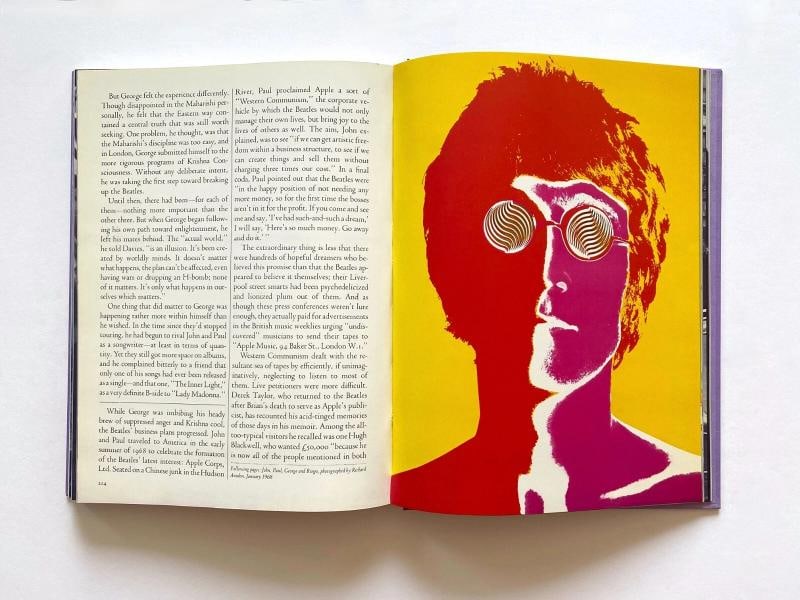 " THE BEATLES " RARE 1ST EDITION 1980 ICONIC WARHOL COVER ART COLLECTORS BOOK - 10